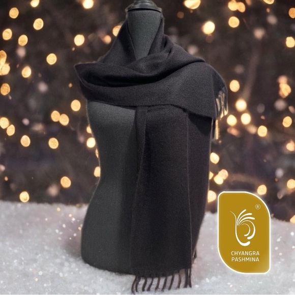 COUPON for 100% Cashmere Pashmina with Chyangra Logo ❣️GET $100 OFF‼️of 1 Scarf - Picture 7 of 9